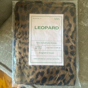 NWT vela scarves leopard print sold out hijab 28”x73” standard size